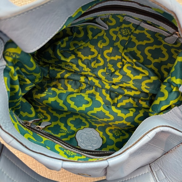 orYANY Women’s Leather Hobo Shoulder Bag / Purse Sky Blue - Picture 10 of 16